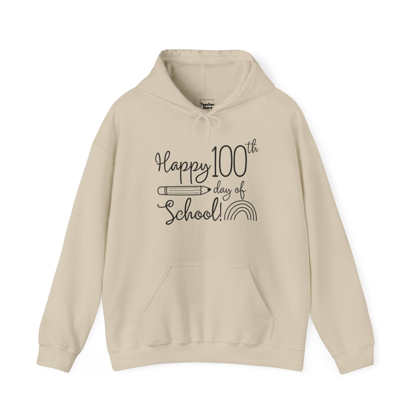 Happy 100th Hooded Sweatshirt