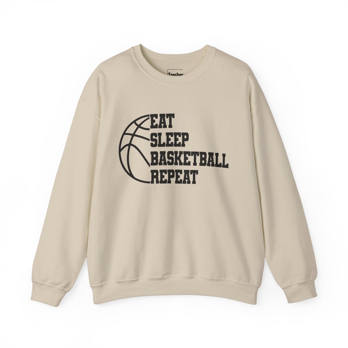 Eat Sleep Basketball Crewneck Sweatshirt