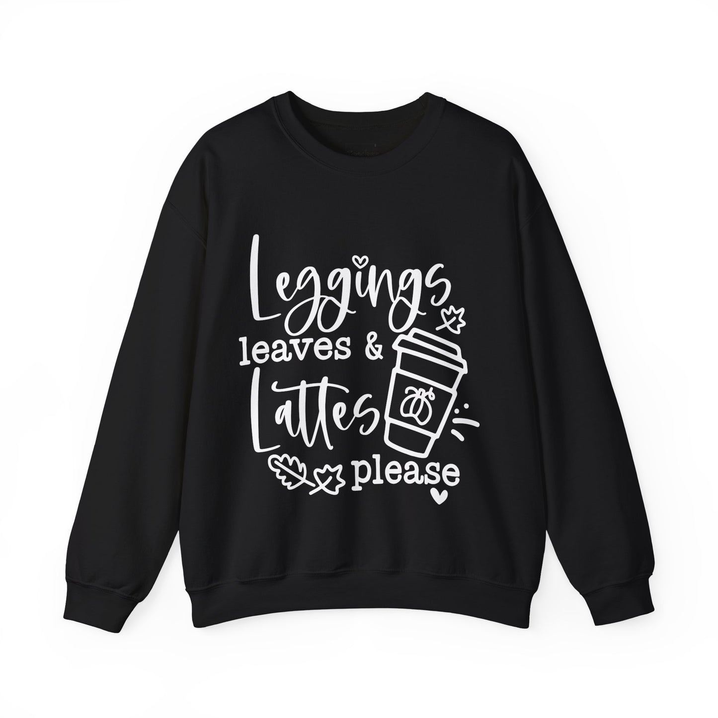 Leggings Leaves Lattes Sweatshirt