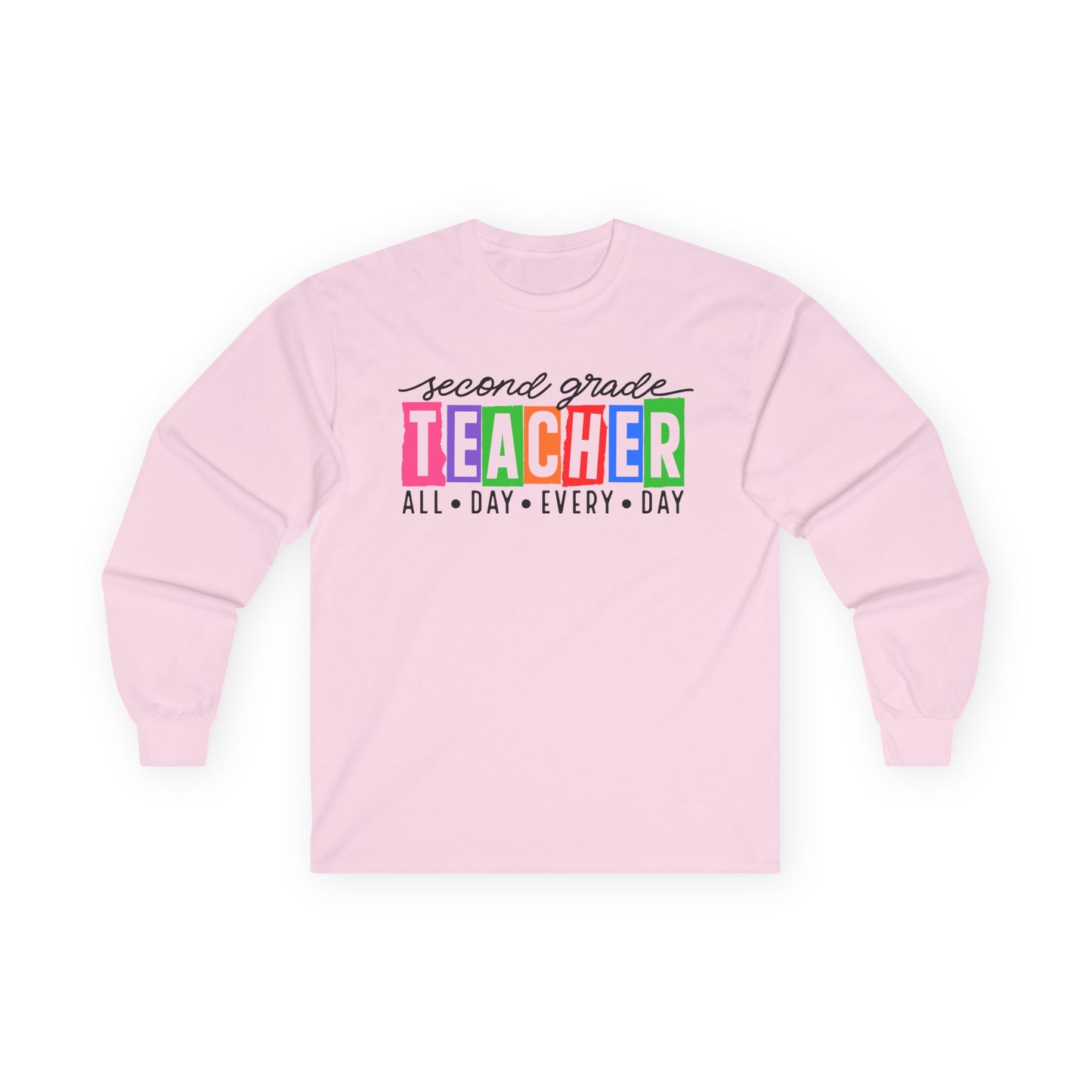 Second Grade All Day Long Sleeve Shirt