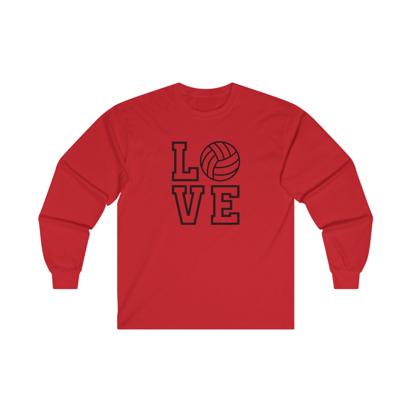 Volleyball Love Long Sleeve Shirt