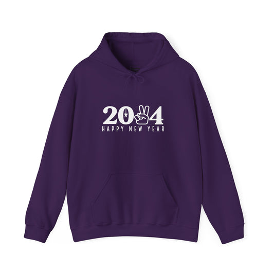 2024 Peace Sign Hooded Sweatshirt