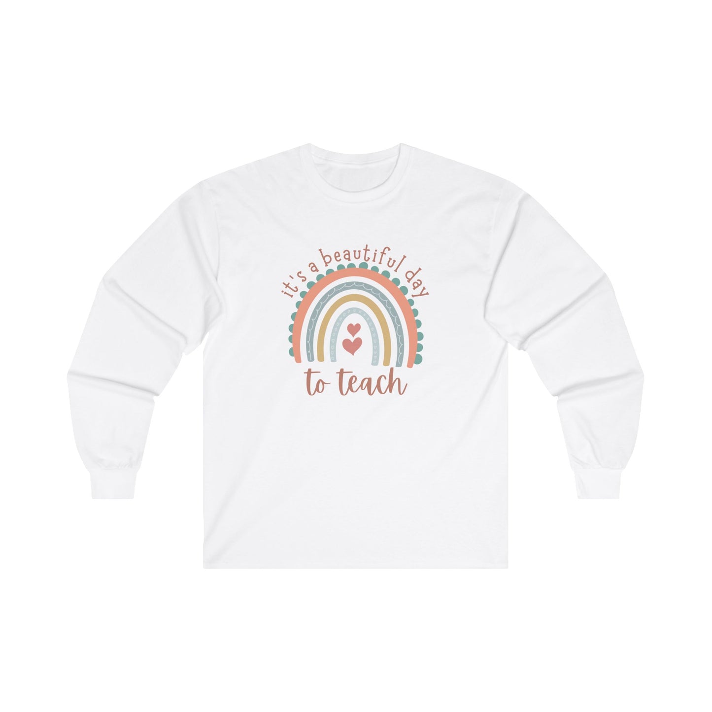 Beautiful Day Rainbow Long Sleeve Shirt