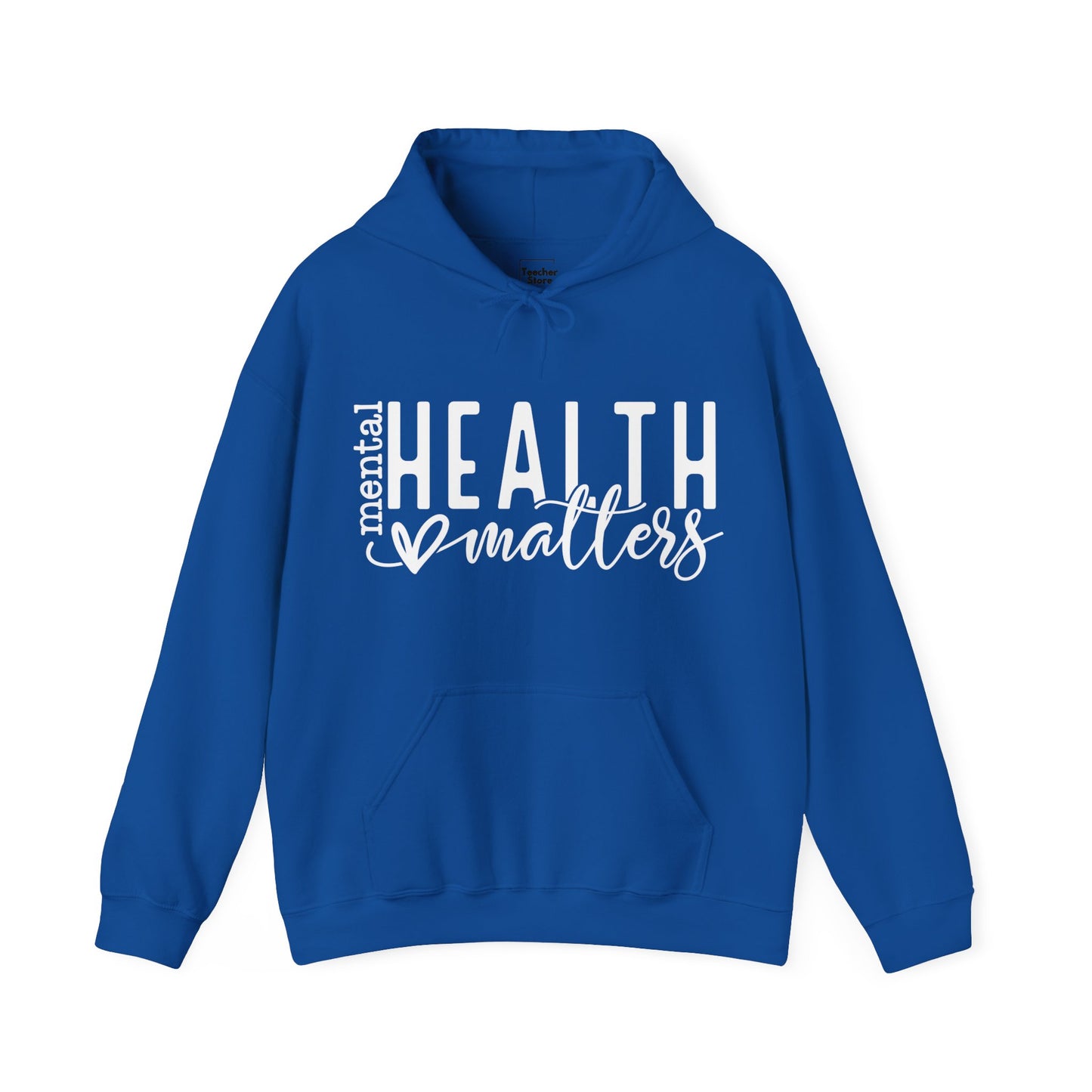 Mental Health Heart Hooded Sweatshirt