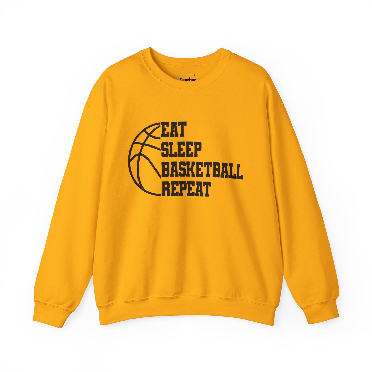 Eat Sleep Basketball Crewneck Sweatshirt