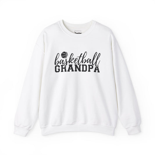 Basketball Grandpa Crewneck Sweatshirt