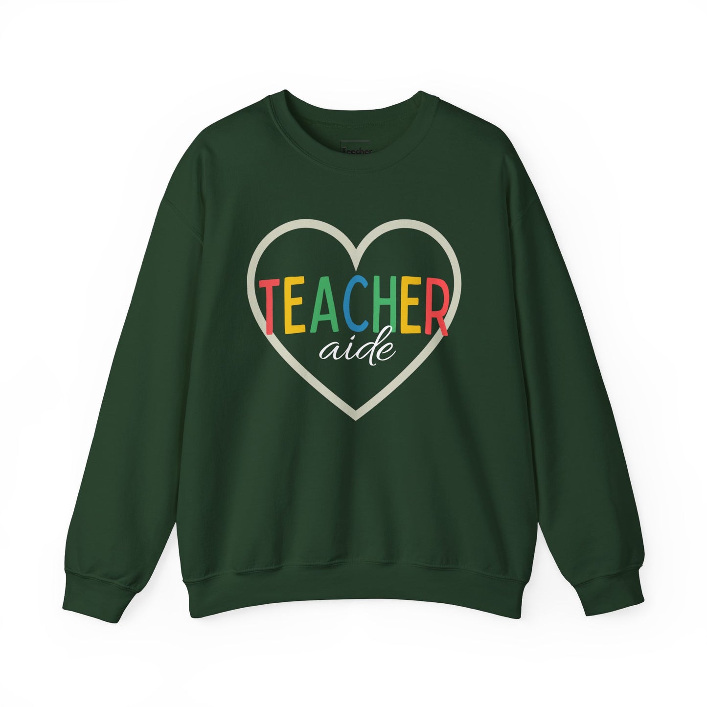 Heart Teacher Aide Sweatshirt