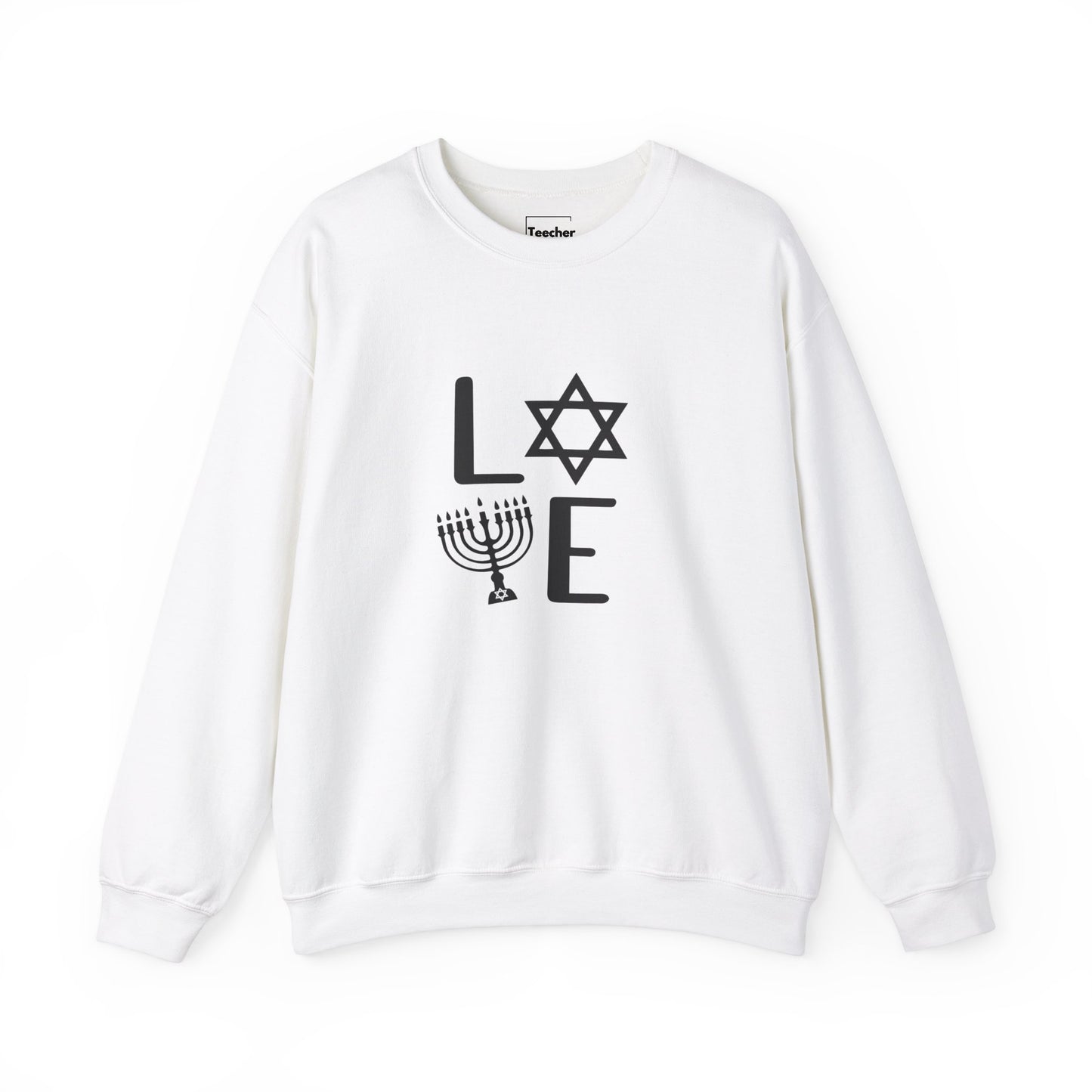 Love Hanukkah Crewneck Sweatshirt