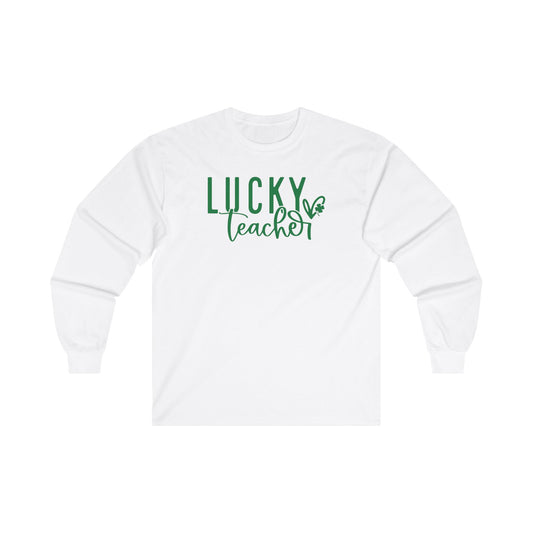 Lucky Teacher Long Sleeve Shirt