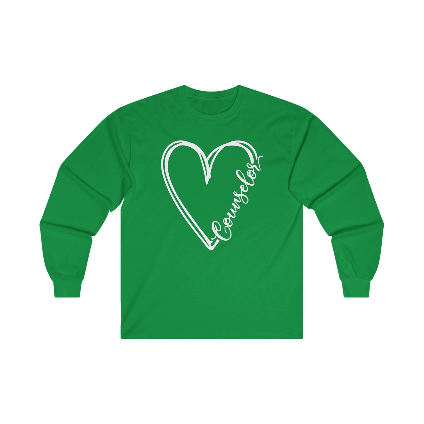 Counselor Heart Long Sleeve Shirt