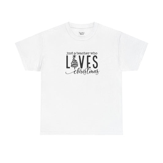 Teacher Loves Christmas Tee-Shirt