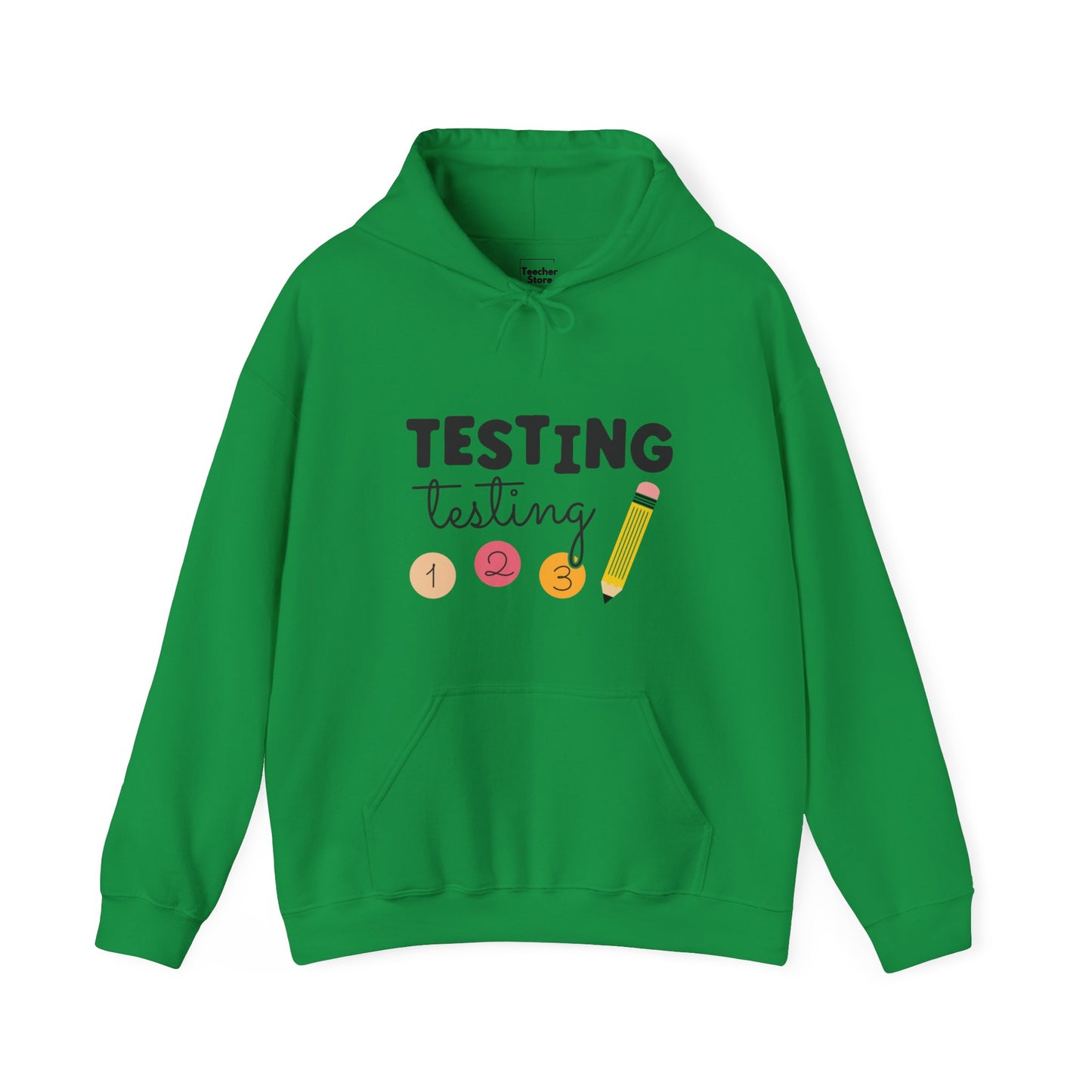 Testing Testing Hooded Sweatshirt