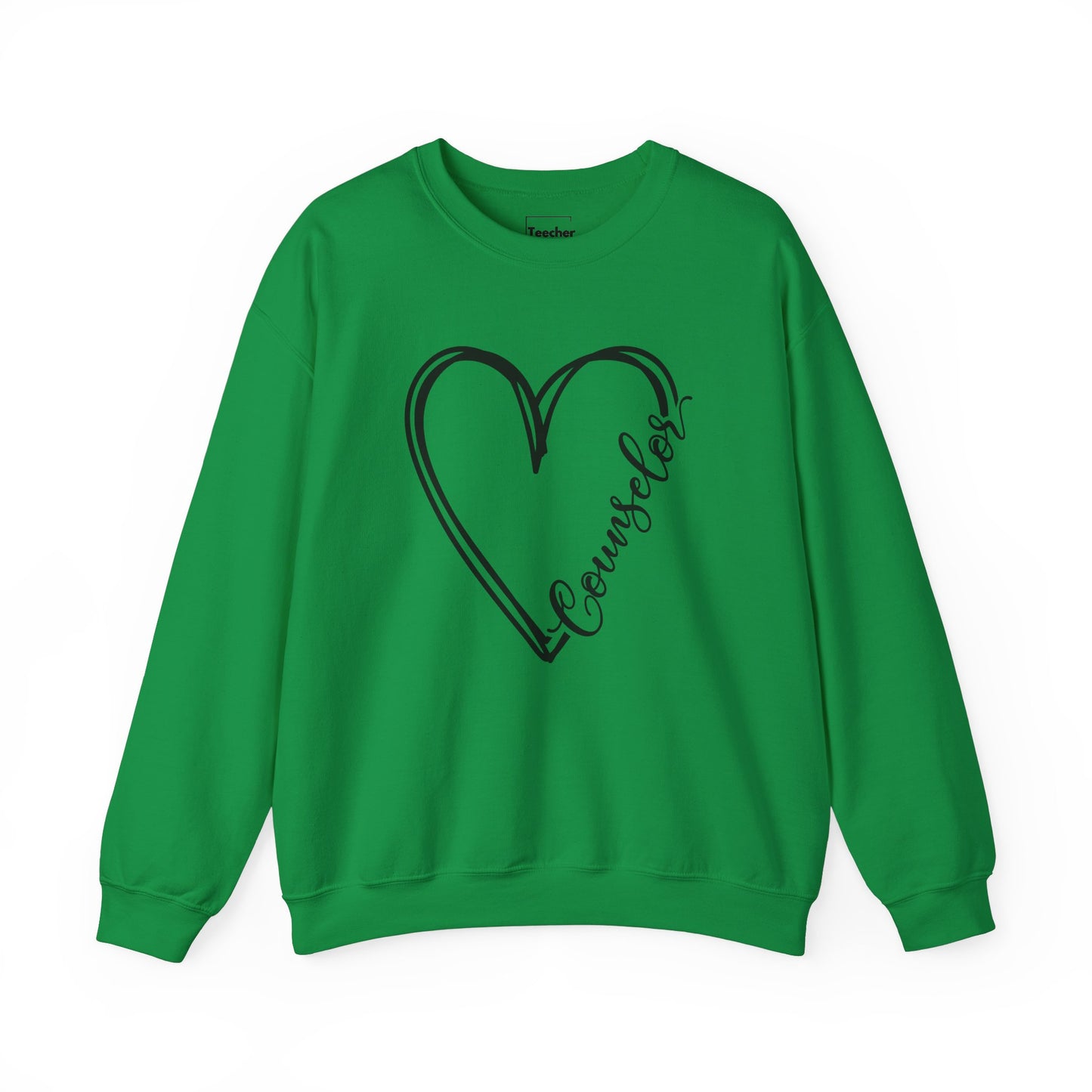 Counselor Heart Crewneck Sweatshirt