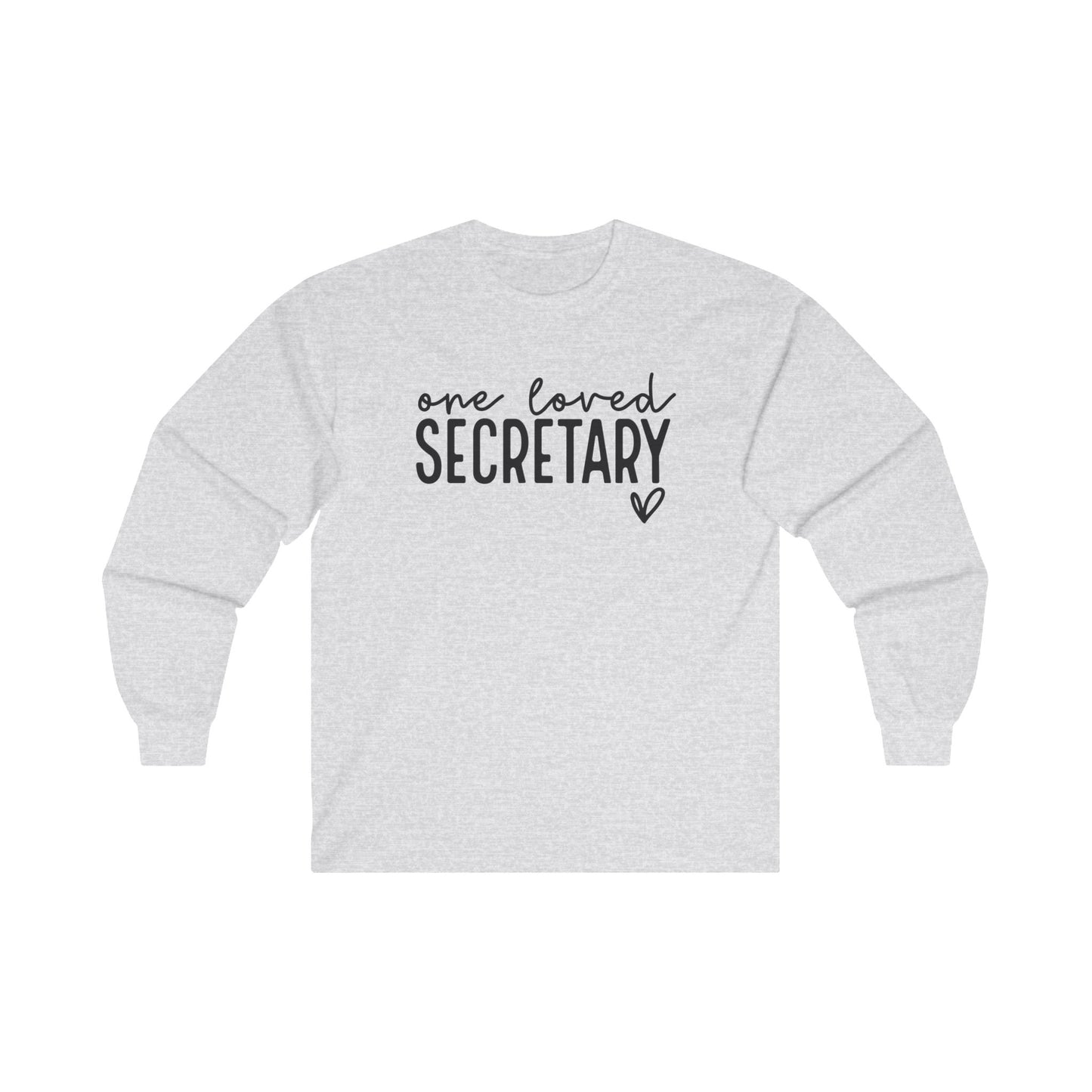 One Loved Secretary Long Sleeve Shirt