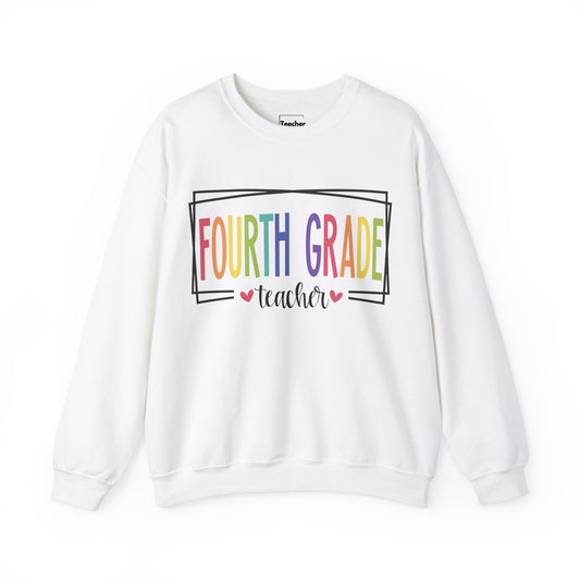 Fourth Grade Teacher Sweatshirt