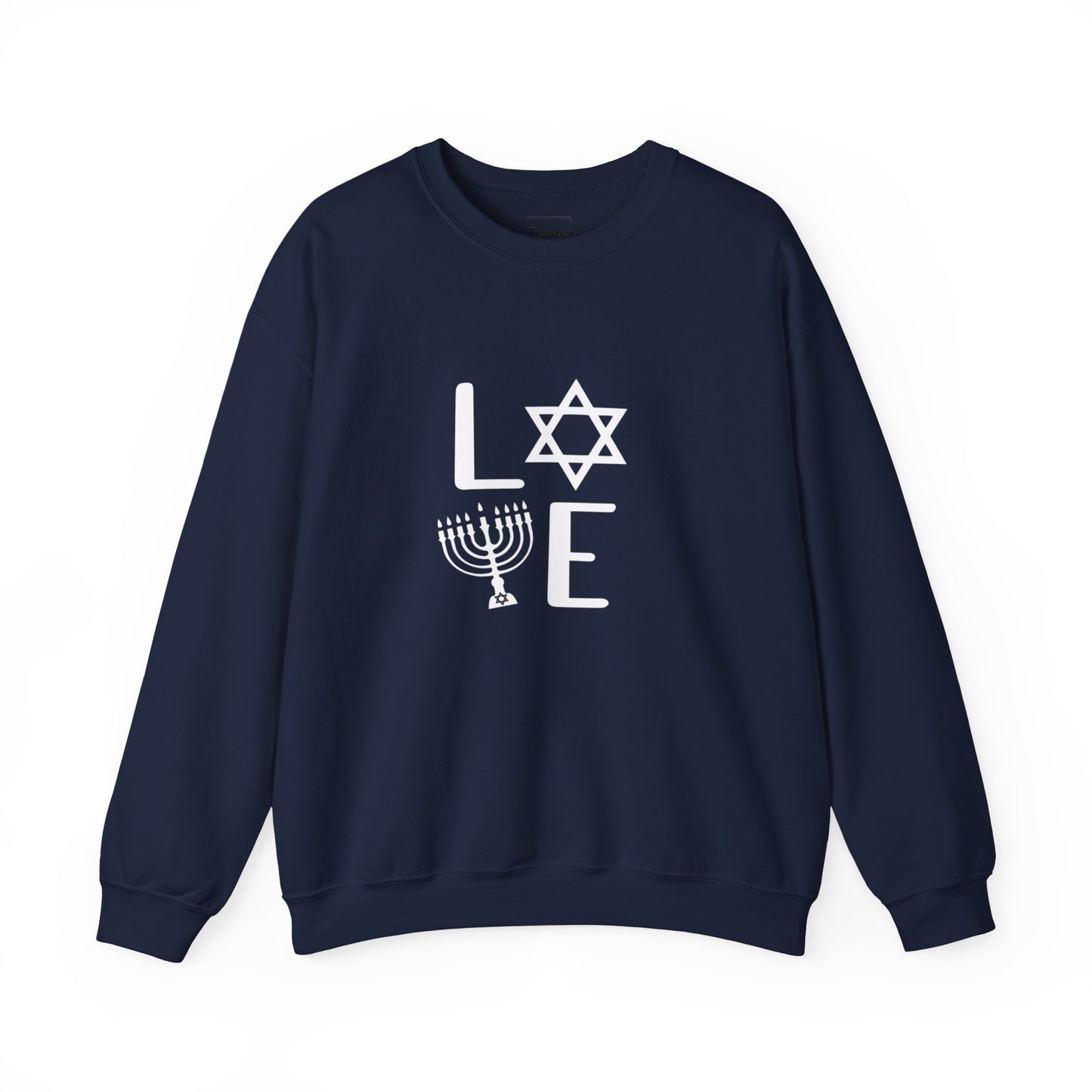 Love Hannukah Crewneck Sweatshirt