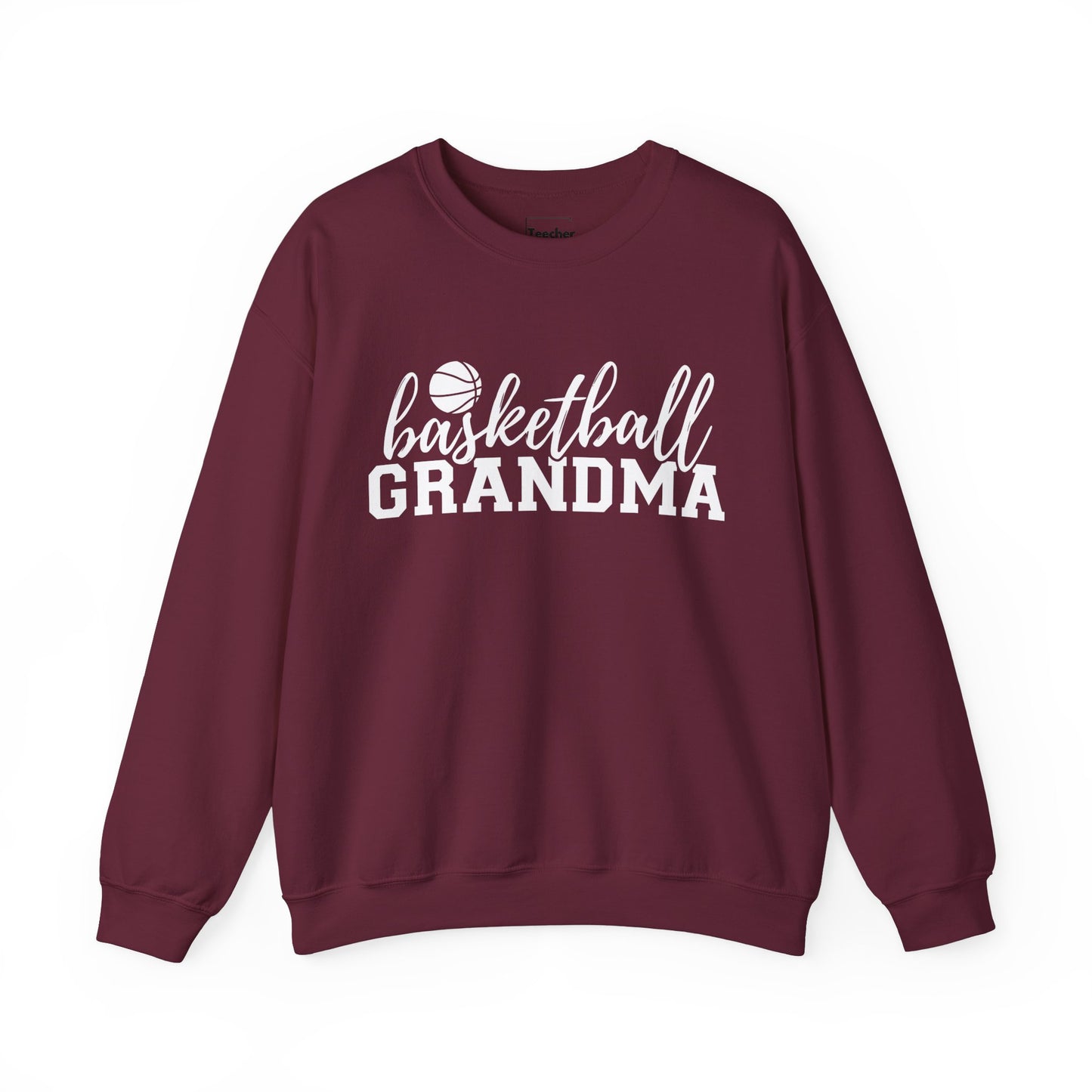 Basketball Grandma Crewneck Sweatshirt