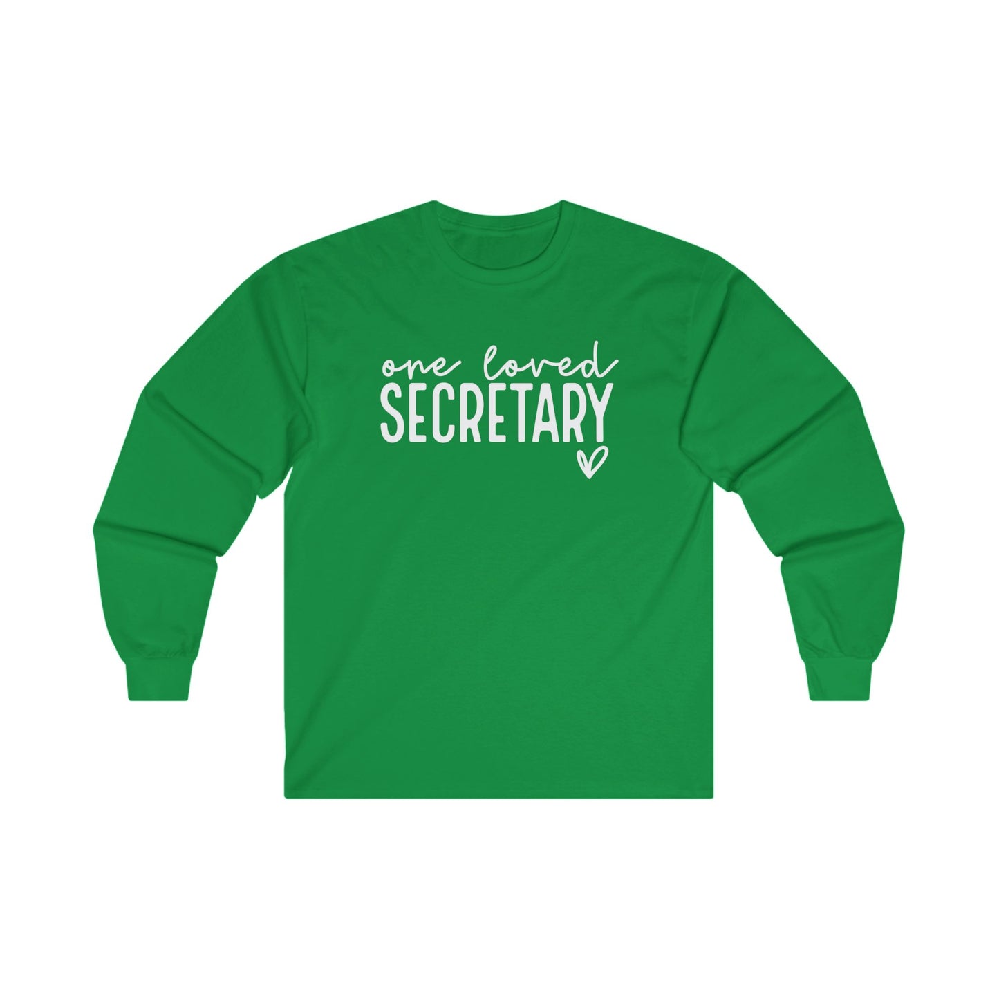 One Loved Secretary Long Sleeve Shirt