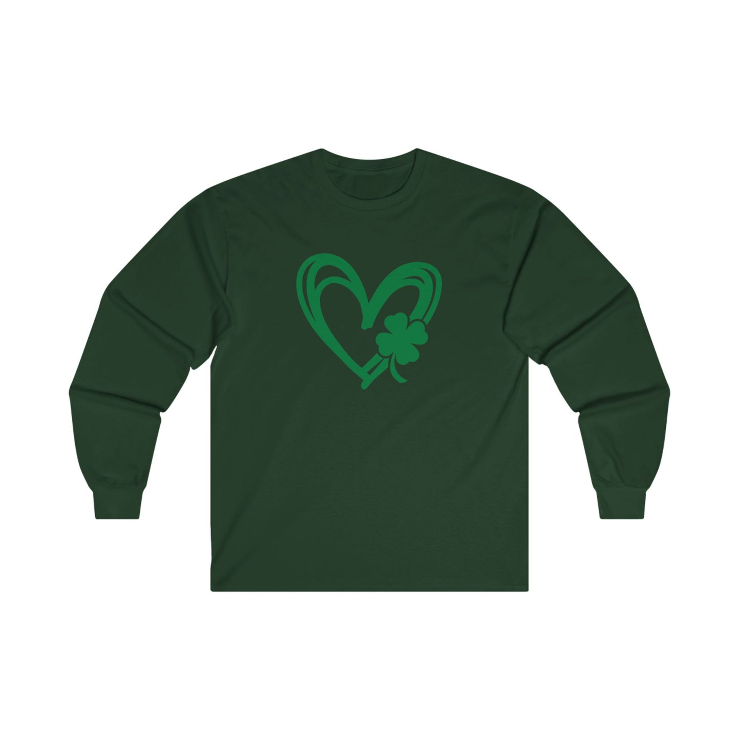 Clover Heart Long Sleeve Shirt