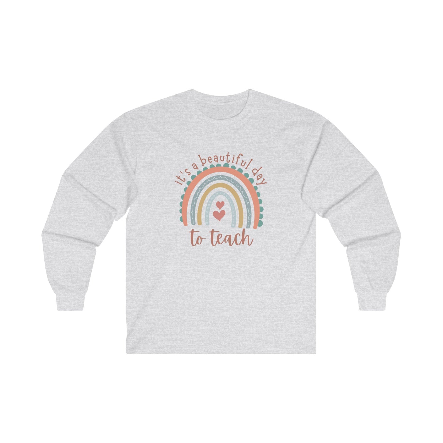 Beautiful Day Rainbow Long Sleeve Shirt