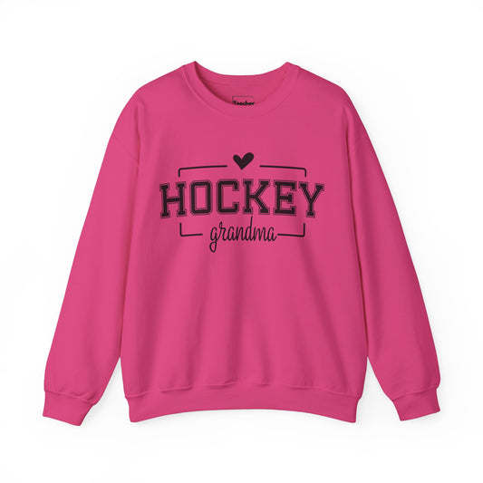 Hockey Grandma Crewneck Sweatshirt
