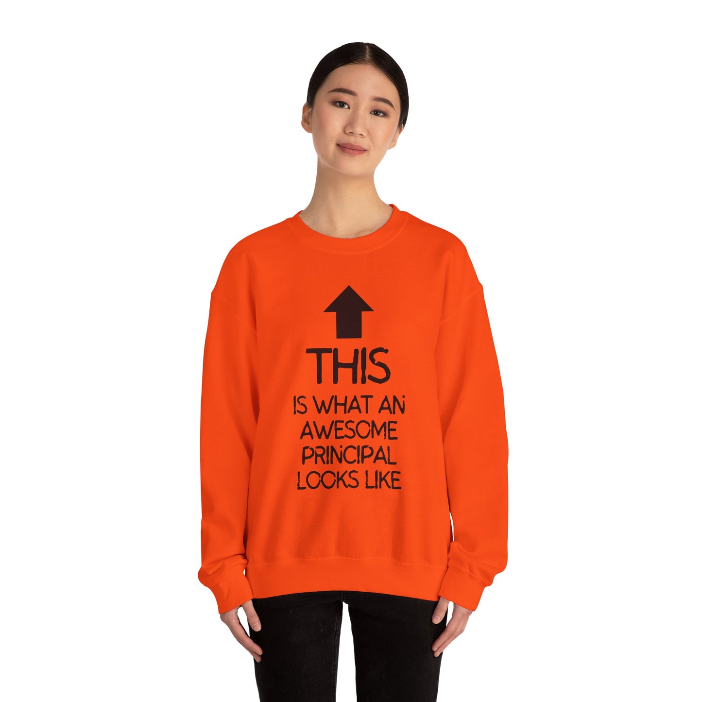 Awesome Principal Crewneck Sweatshirt