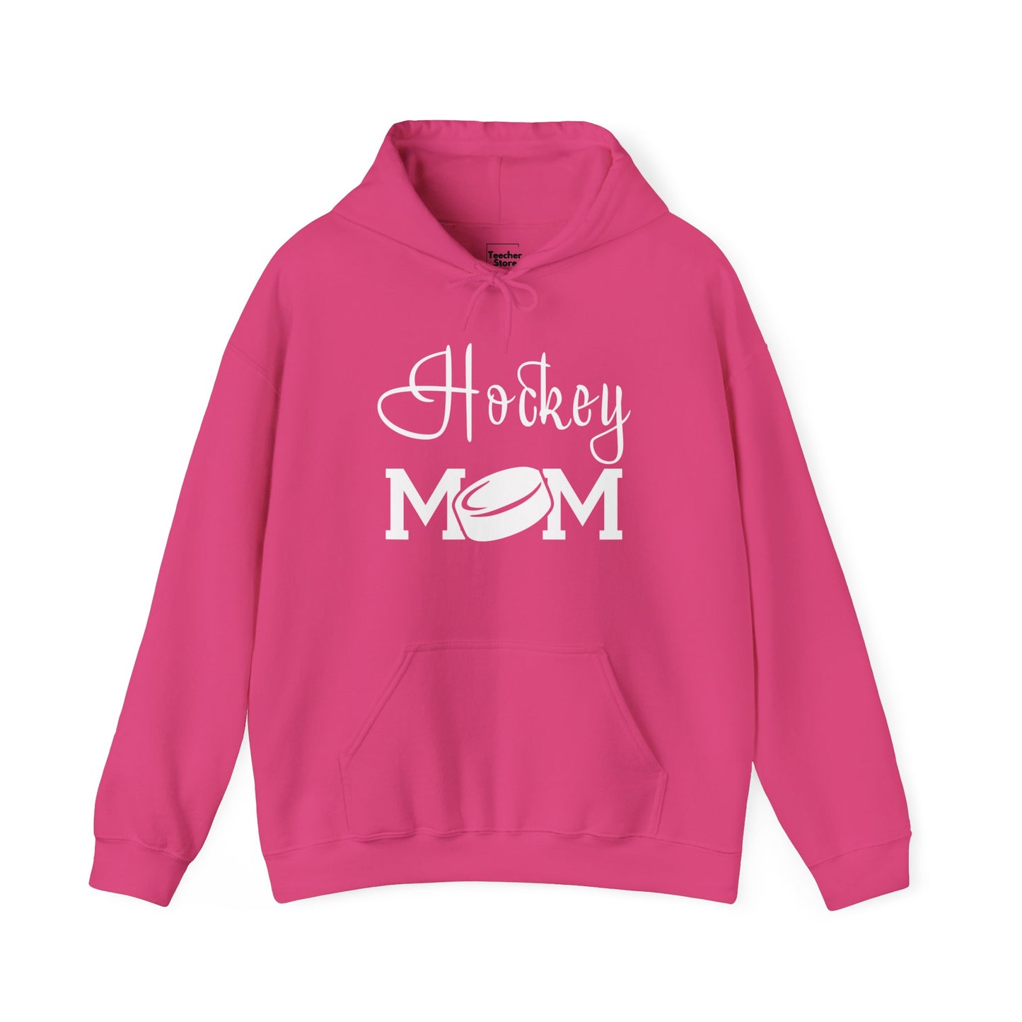 Hockey Mom Puck Hooded Sweatshirt