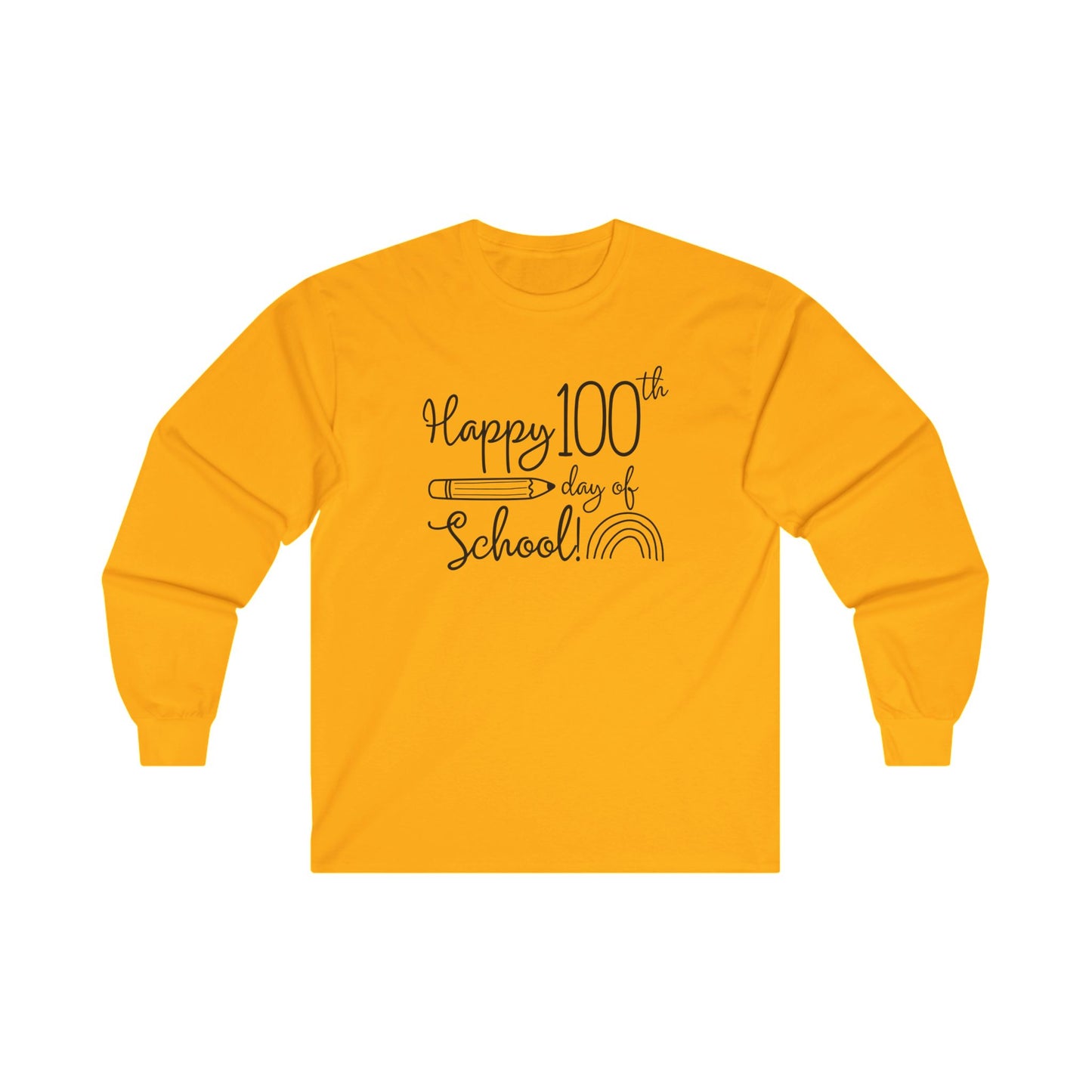 Happy 100th Long Sleeve Shirt