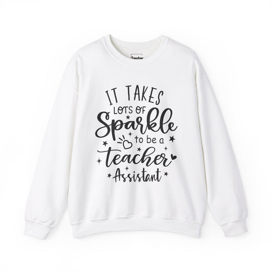 Sparkle Teacher Assistant Sweatshirt