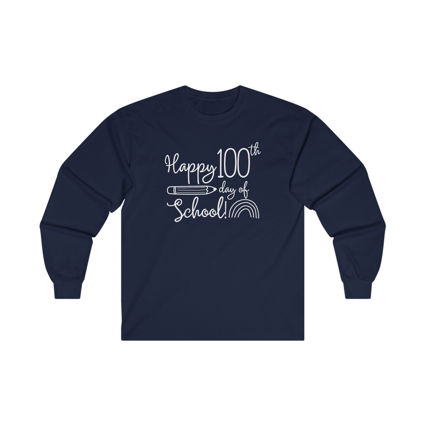 Happy 100th Long Sleeve Shirt