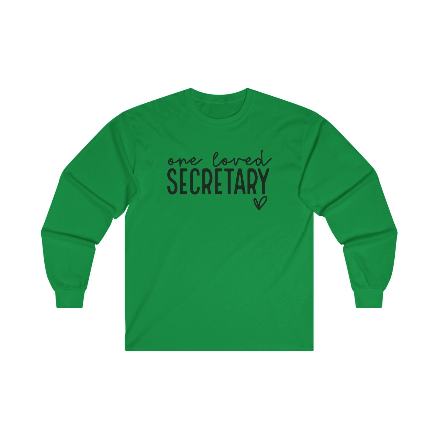 One Loved Secretary Long Sleeve Shirt