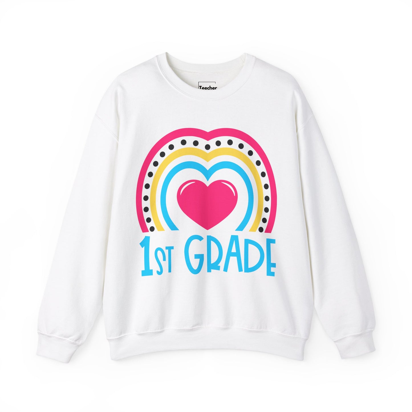 Heart 1st Grade Sweatshirt