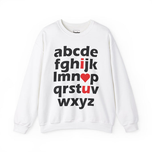 Alphabet Sweatshirt