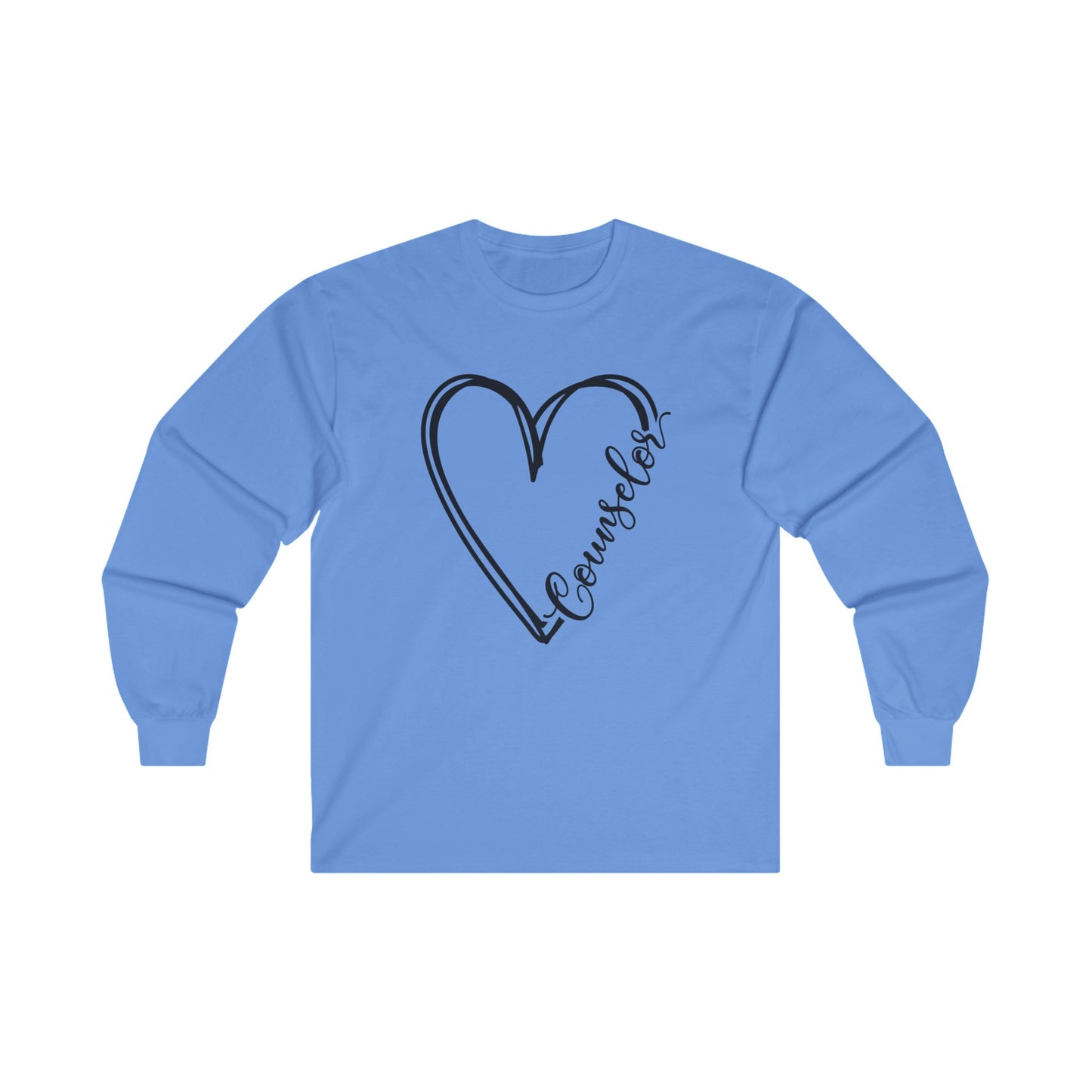 Counselor Heart Long Sleeve Shirt