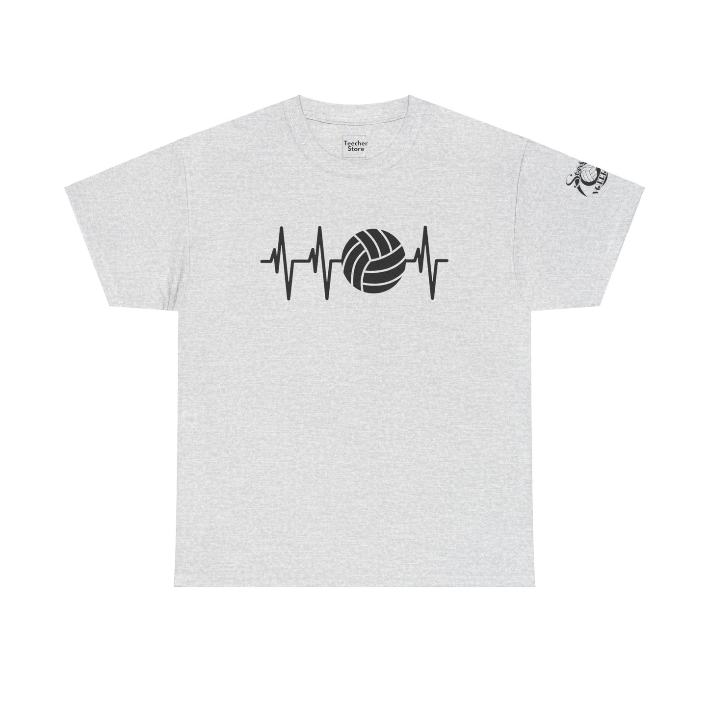 SS Volleyball Heartbeat Tee-Shirt