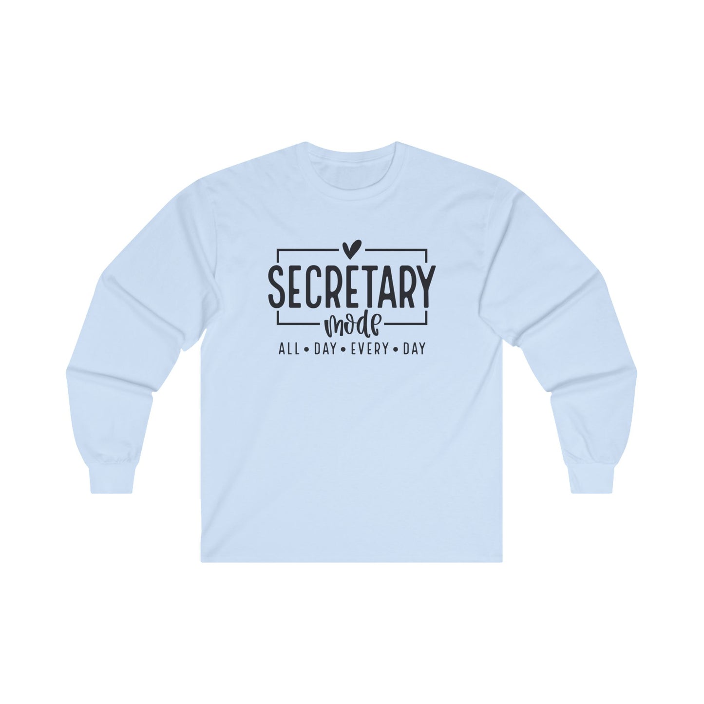 Secretary Mode Long Sleeve Shirt