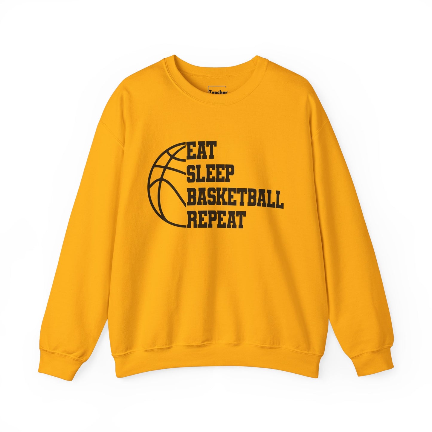 Eat Sleep Basketball Crewneck Sweatshirt