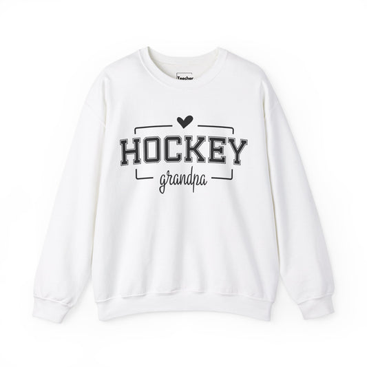 Hockey Grandpa Crewneck Sweatshirt