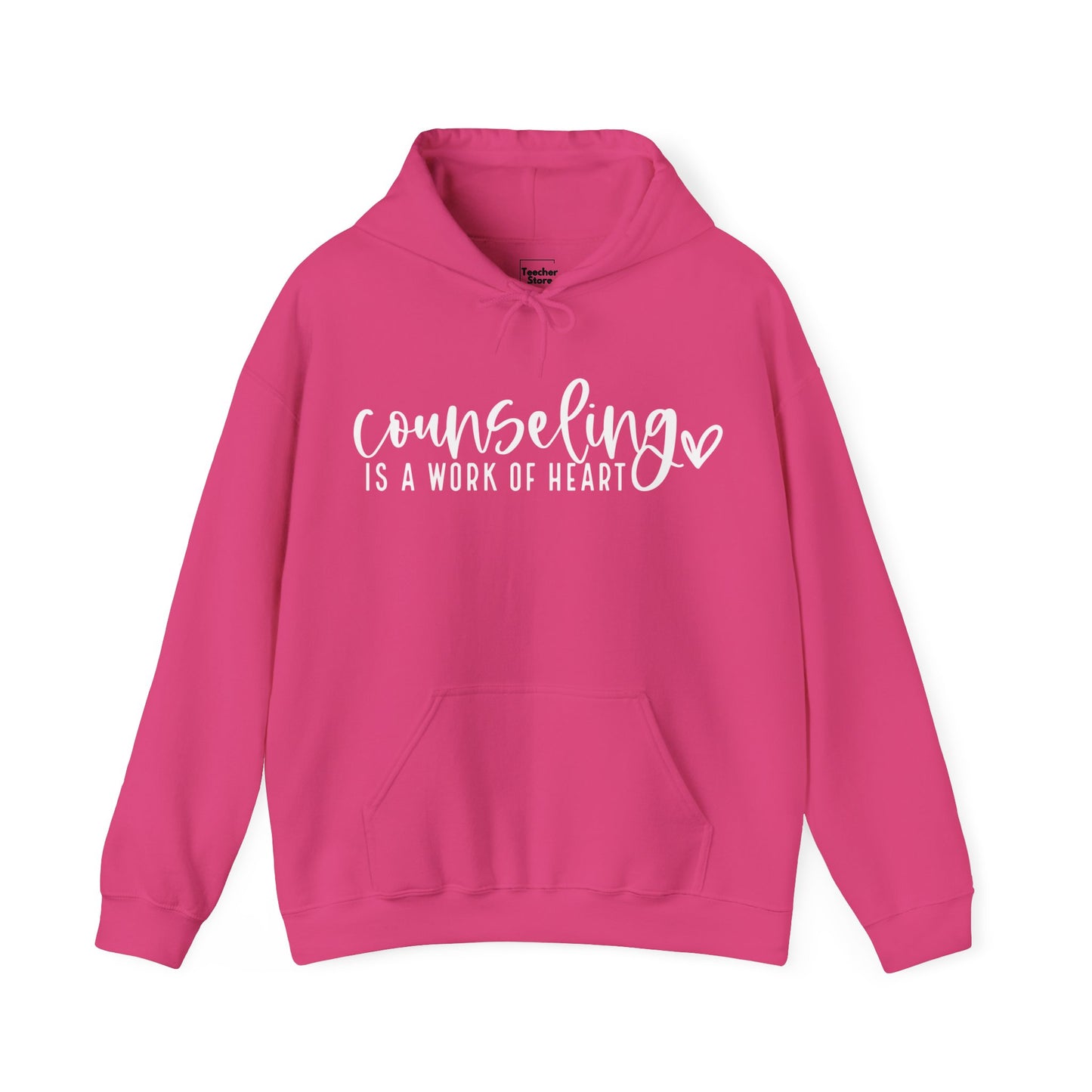 Counseling Work Of Heart Hooded Sweatshirt