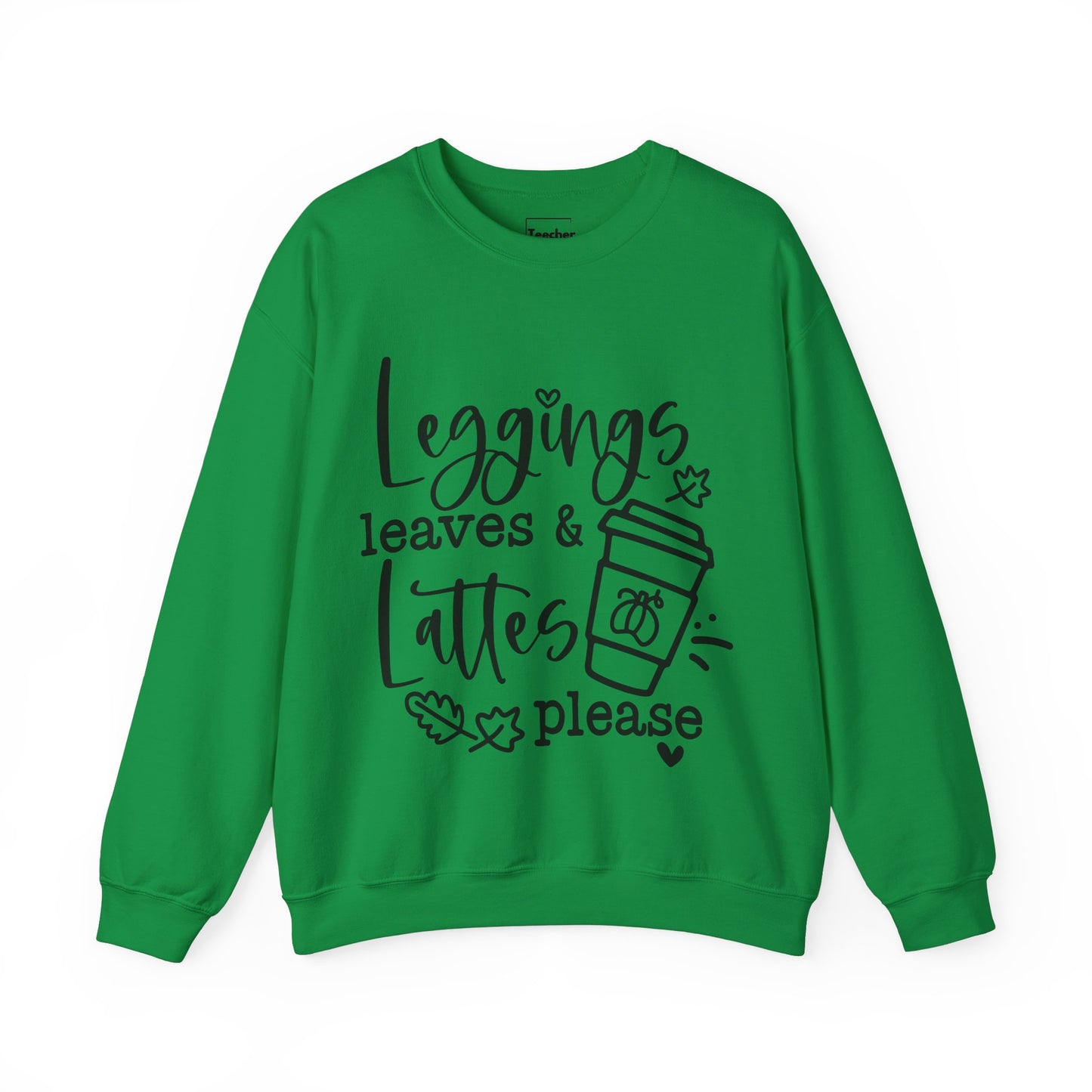 Leggings Leaves Lattes Sweatshirt