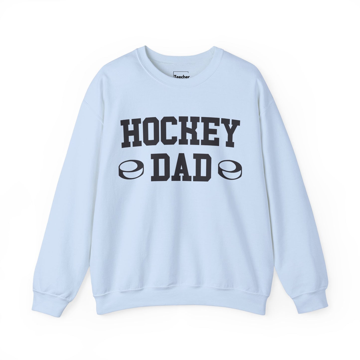 Hockey Dad Pucks Crewneck Sweatshirt