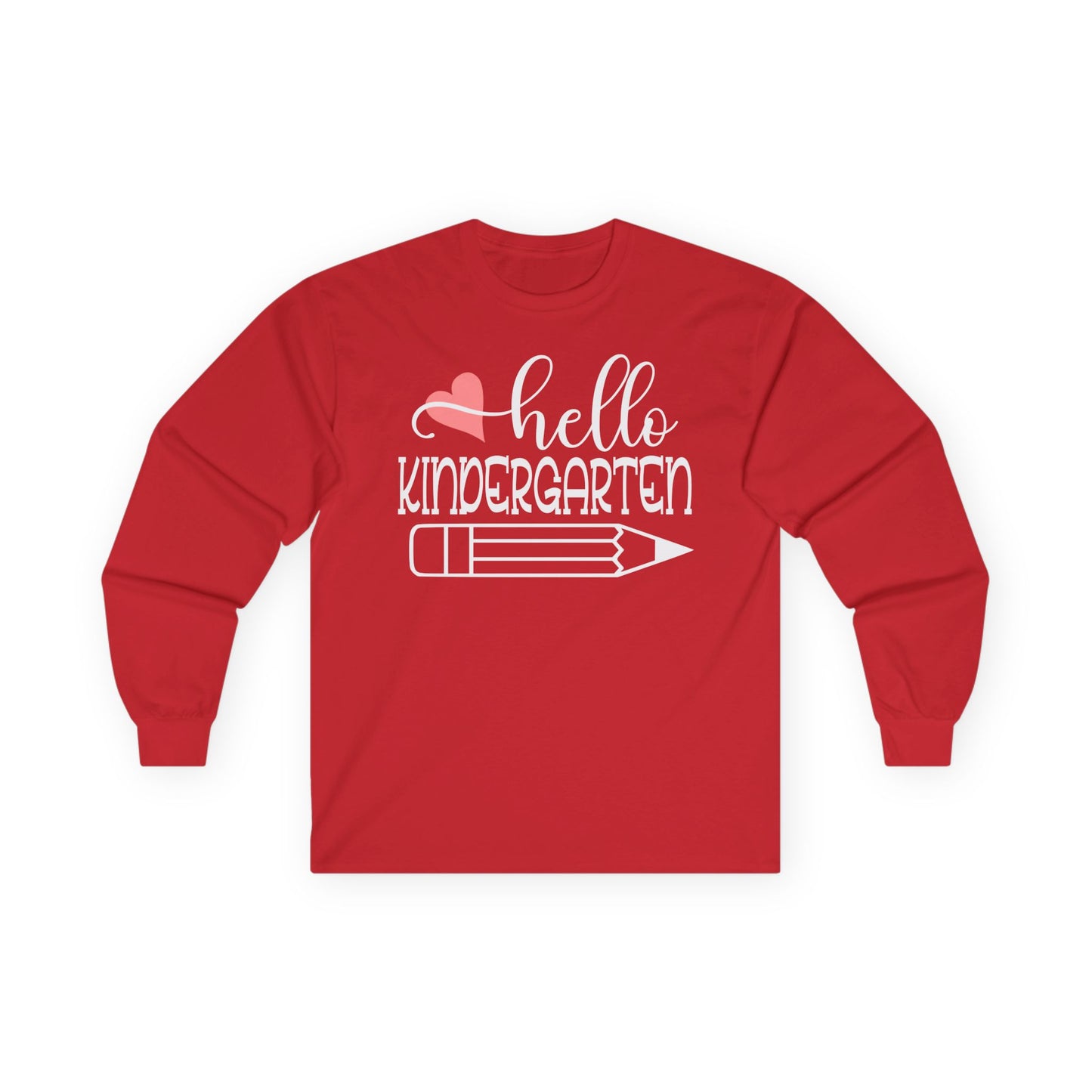 Hello Kindergarten Long Sleeve Shirt