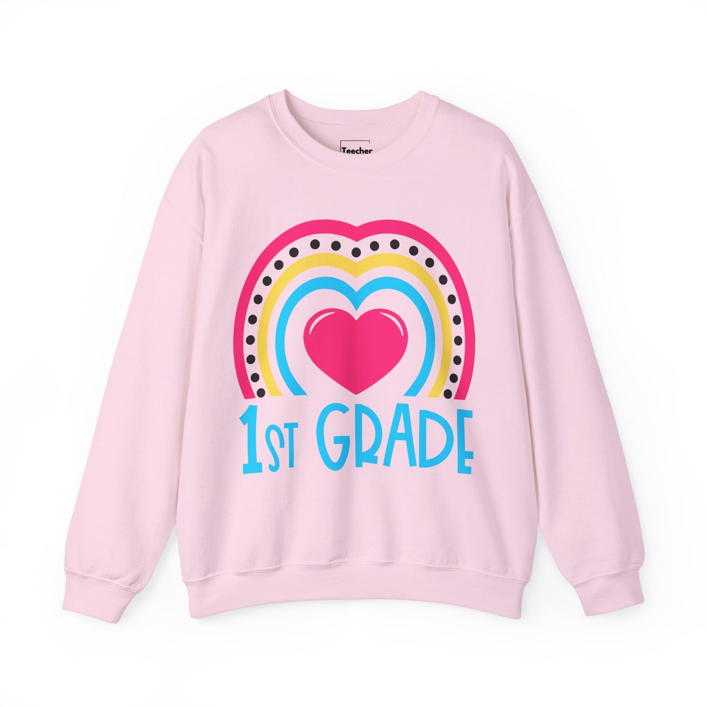 Heart 1st Grade Sweatshirt