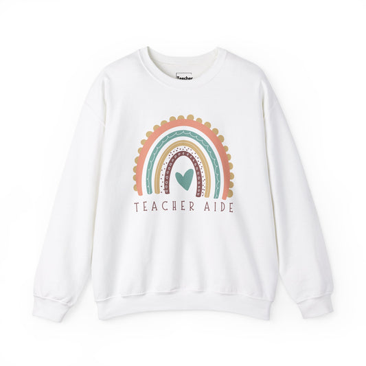 Rainbow Teacher Aide Sweatshirt